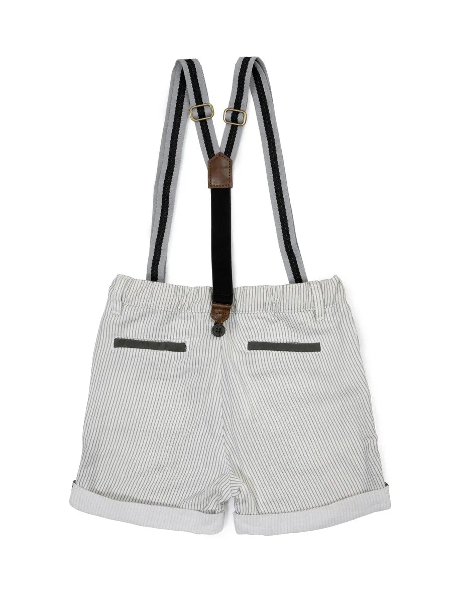 2-Piece Chill Vibes Polo Tee & Oxford Shorts Set