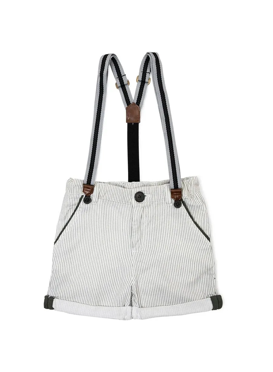 2-Piece Trend Lover T-shirt & Oxford Shorts Set
