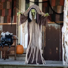 5ft Standing Hunchback Witch