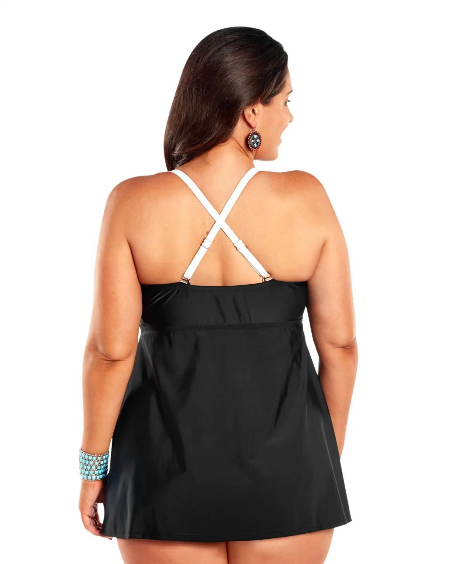 Always For Me - Plus Size Selene Swimdress