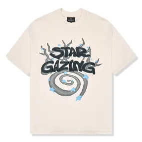 Broken Planet Stargazing Vanilla White T Shirt
