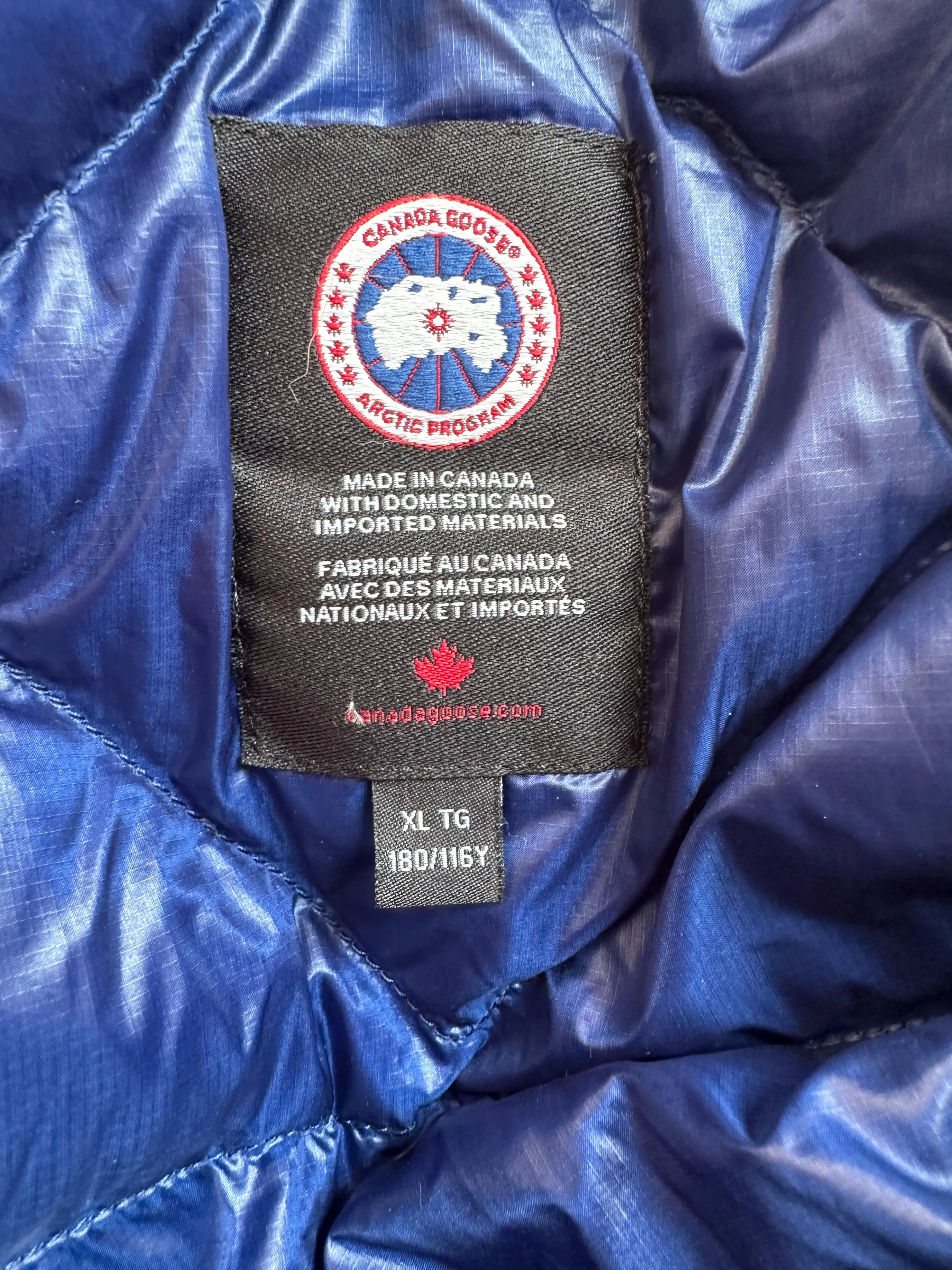 Canada Goose Blue Crofton Men's Jacket