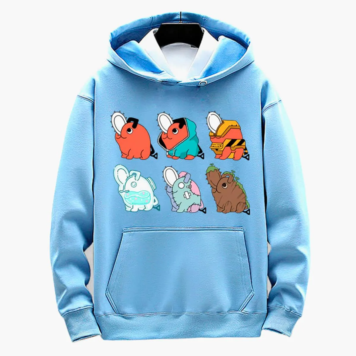 Chainsaw Man Pochita Costumes Cute Hoodie