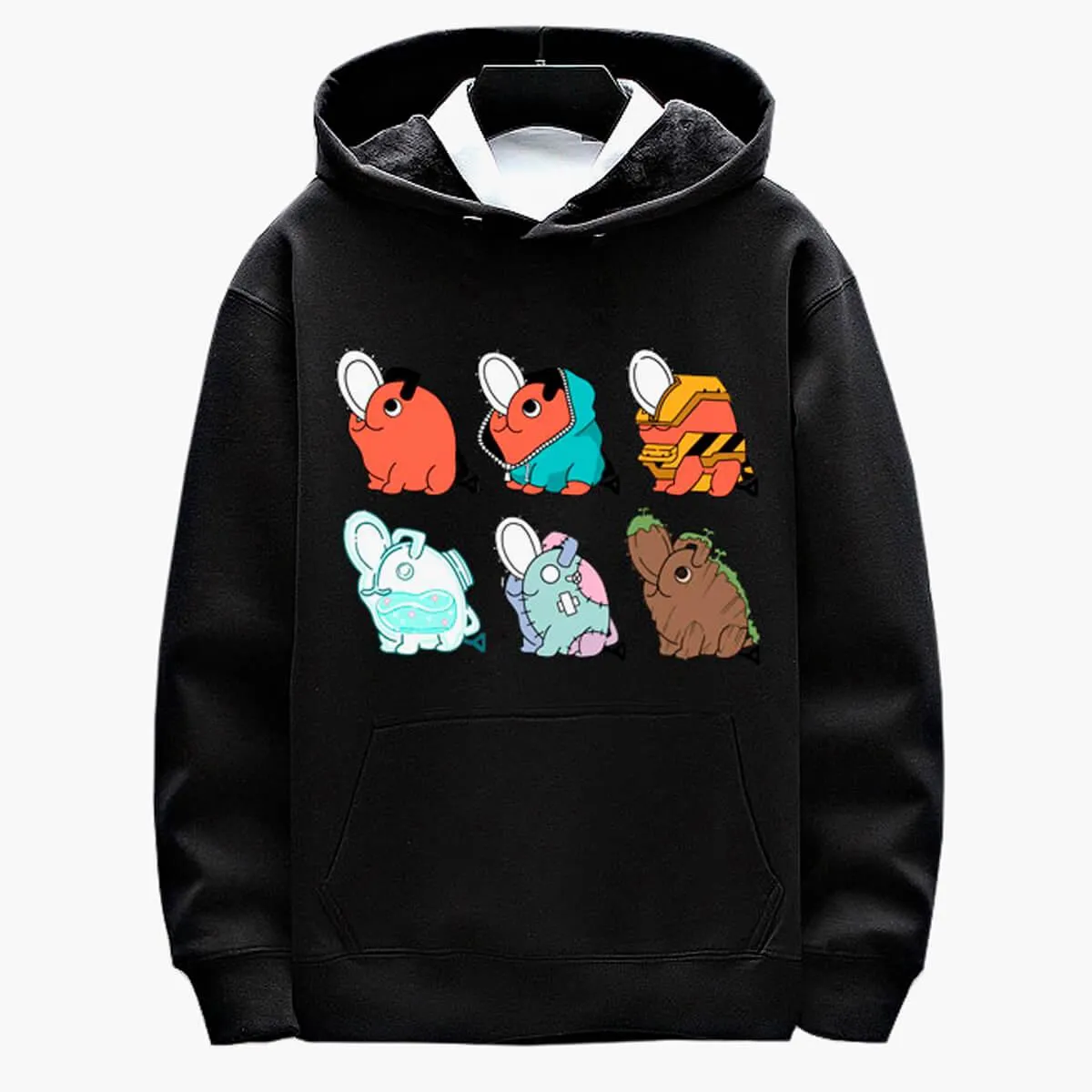Chainsaw Man Pochita Costumes Cute Hoodie