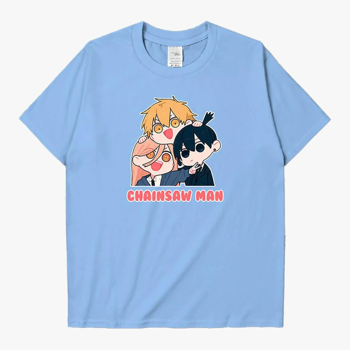 Chainsaw Man Power Denji Aki Kawaii T-Shirt