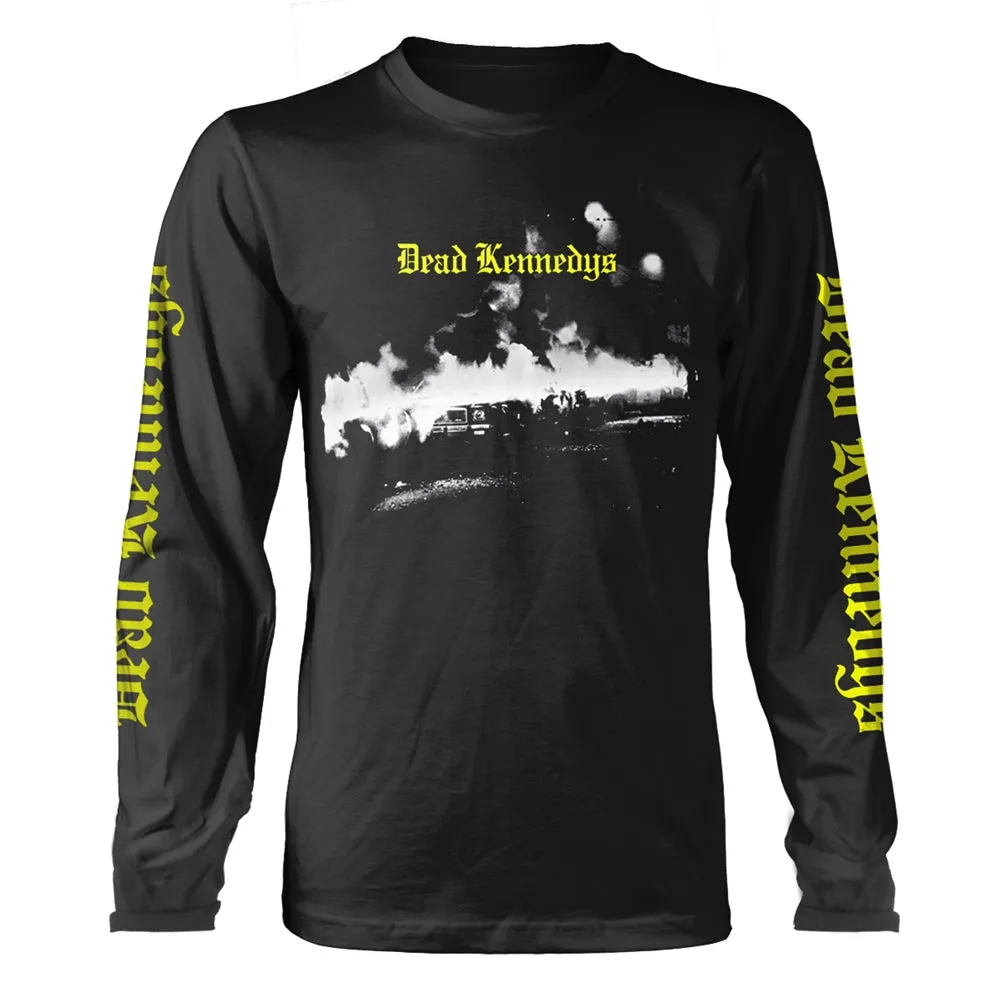 Dead Kennedys "Fresh Fruit For Rotting Vegetables" Black Long Sleeve T shirt