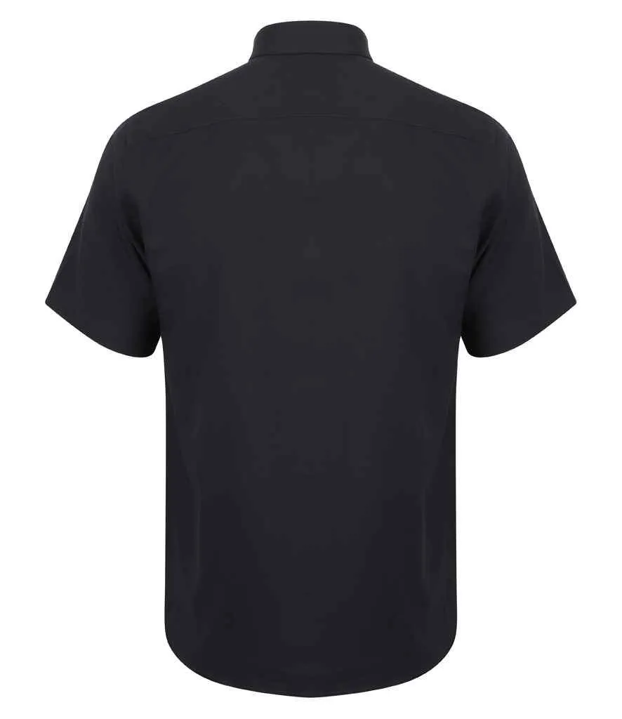 Henbury Short Sleeve Wicking Shirt