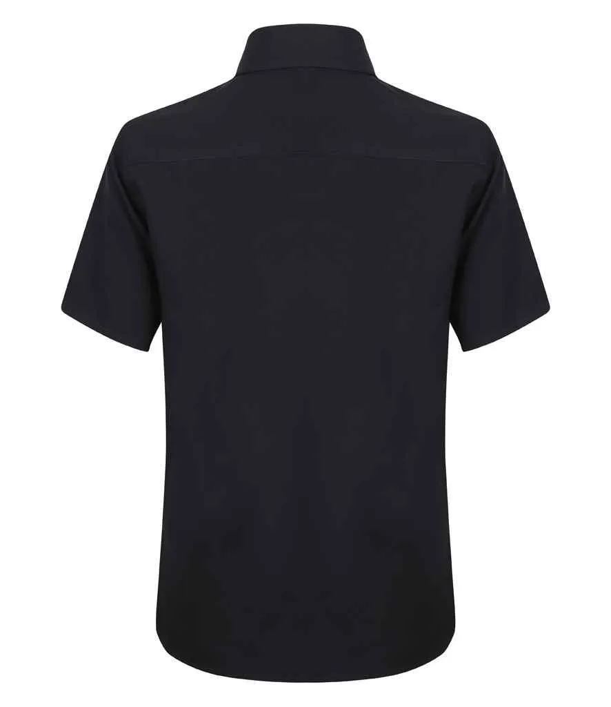 Henbury Short Sleeve Wicking Shirt