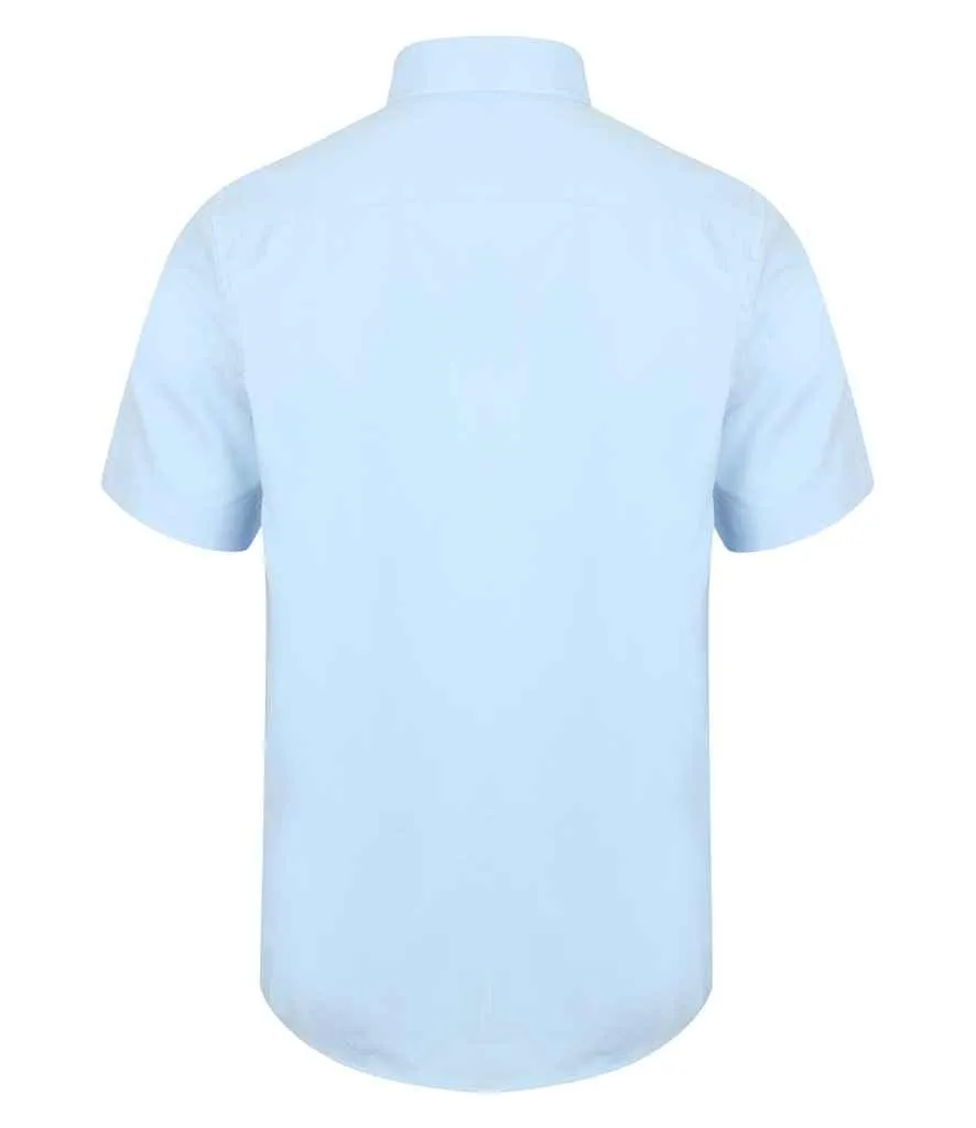 Henbury Short Sleeve Wicking Shirt