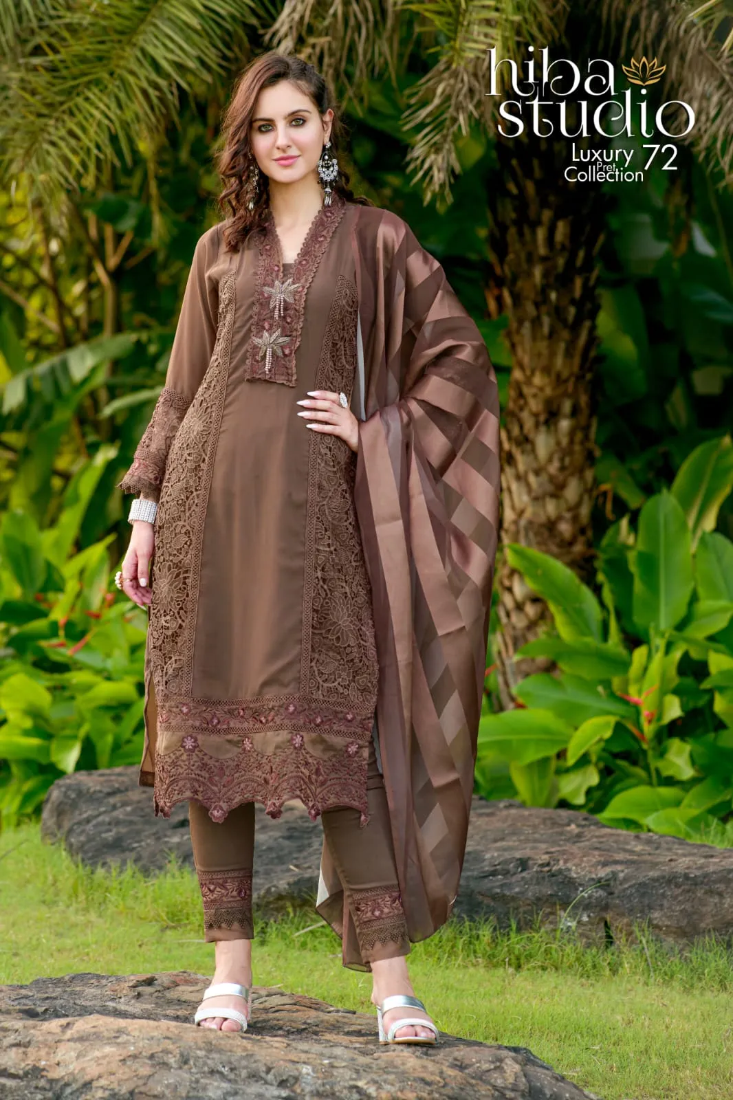Hiba Studio LPC Vol 72 Fancy Pakistani Readymade Suit (1999x3)