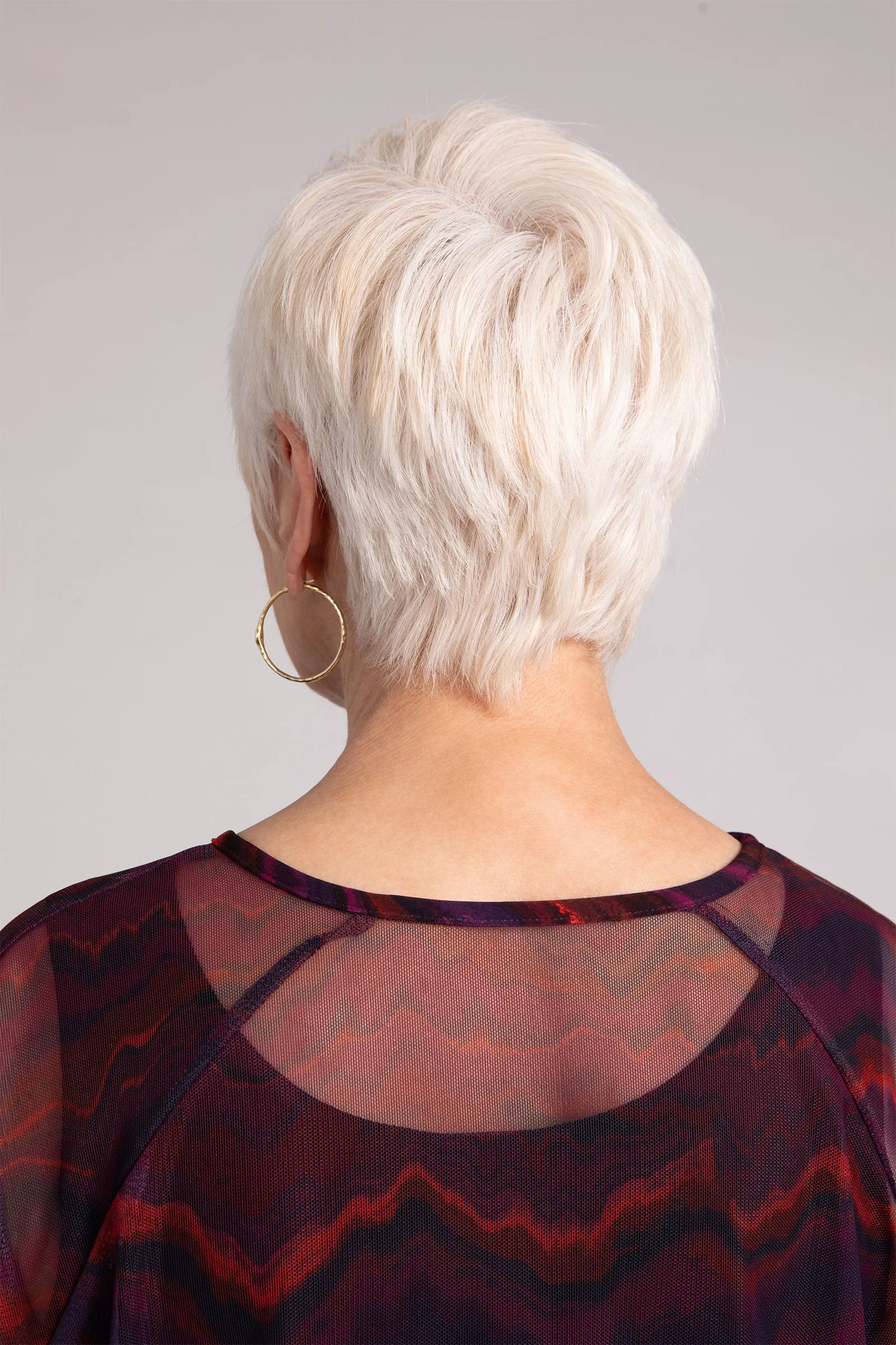 Mesh Raglan Cinch Top Plus | Agate