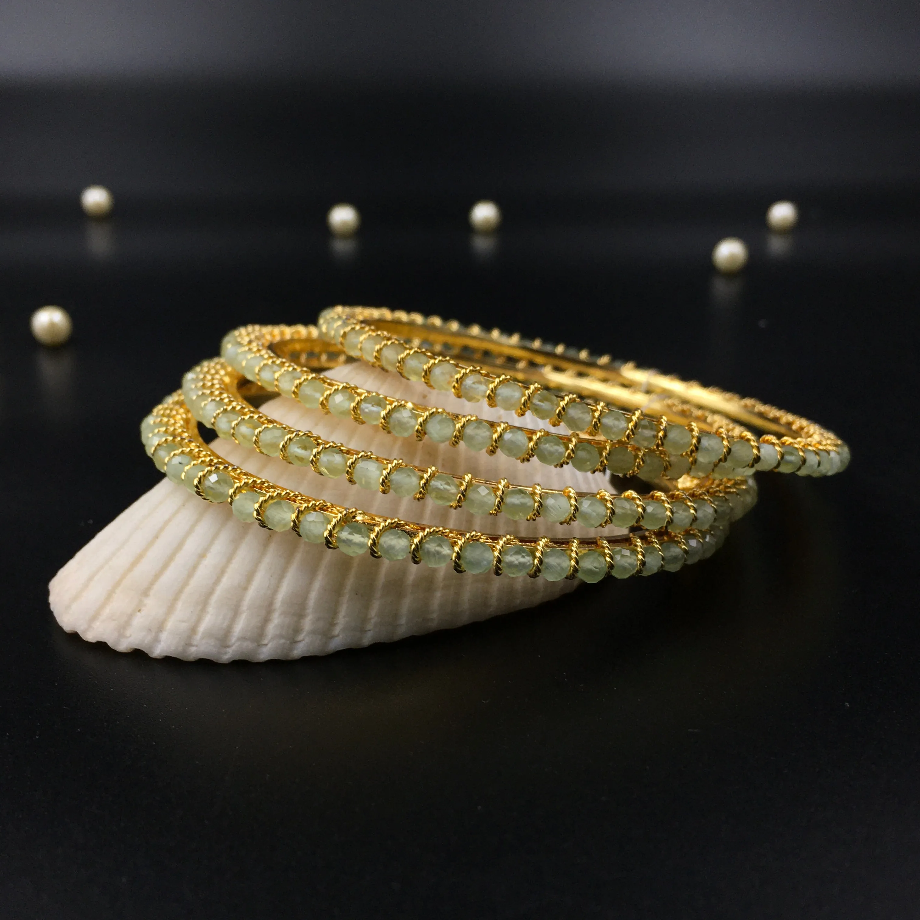 Mint Green Bangles/Kada 18892