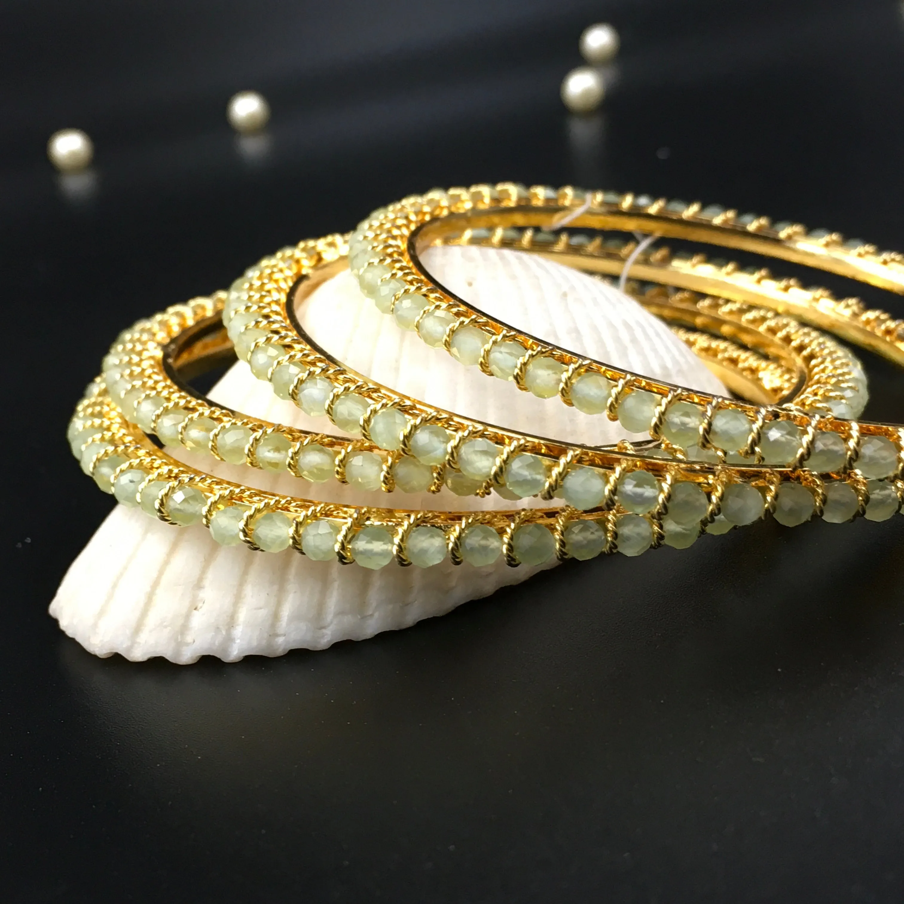 Mint Green Bangles/Kada 18892