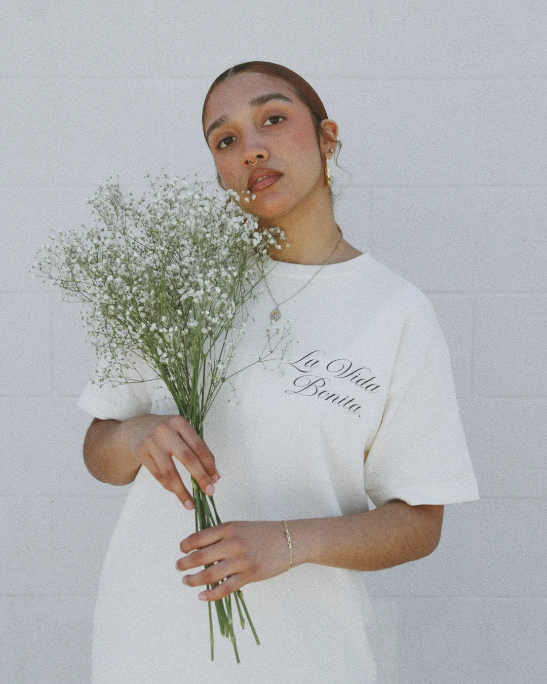 ONES YOU LOVE CREAM T-SHIRT