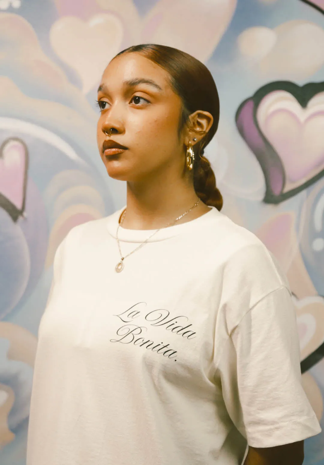 ONES YOU LOVE CREAM T-SHIRT