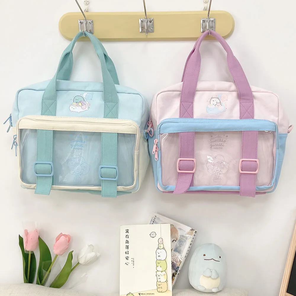 Sumikko Gurashi Pastel Color 3 Way Ita JK Bag