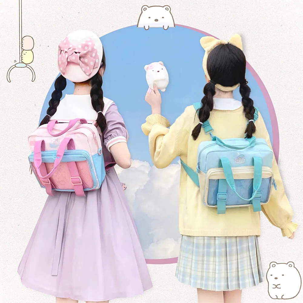 Sumikko Gurashi Pastel Color 3 Way Ita JK Bag